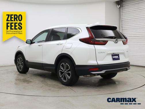 White 2021 Honda CR-V EX-L