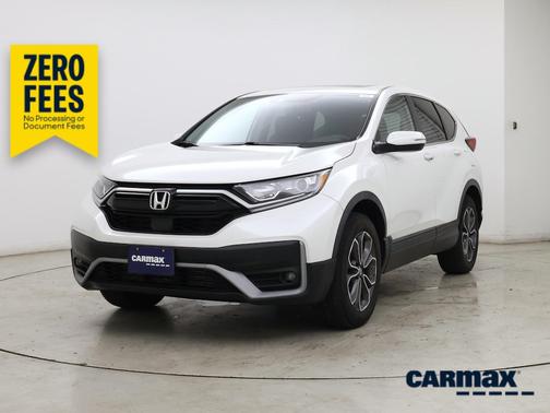 White 2021 Honda CR-V EX-L