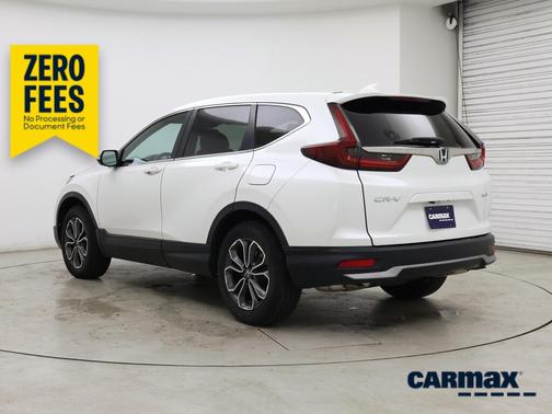 White 2021 Honda CR-V EX-L