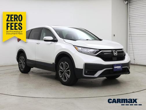 White 2021 Honda CR-V EX-L