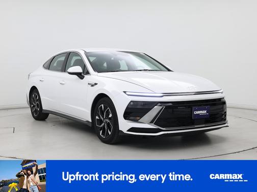 White 2025 Hyundai SONATA SEL