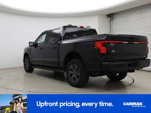Black 2022 Ford F-150 Lightning Lariat