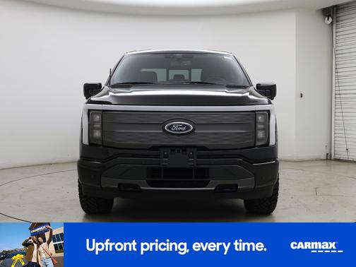 Black 2022 Ford F-150 Lightning Lariat