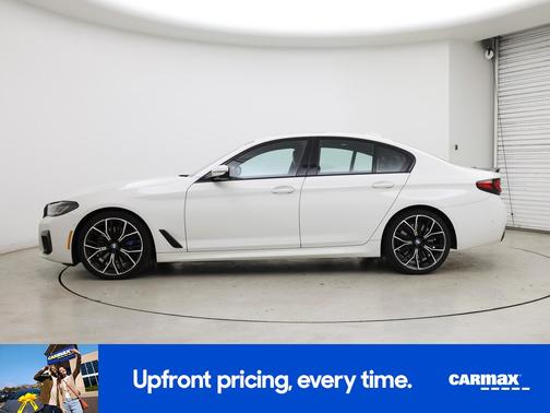 White 2021 BMW 540 XI