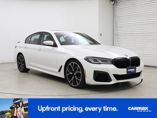 White 2021 BMW 540 XI