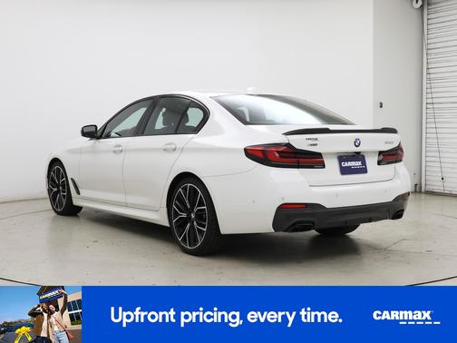 White 2021 BMW 540 XI