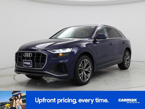 Blue 2021 Audi Q8 Premium Plus