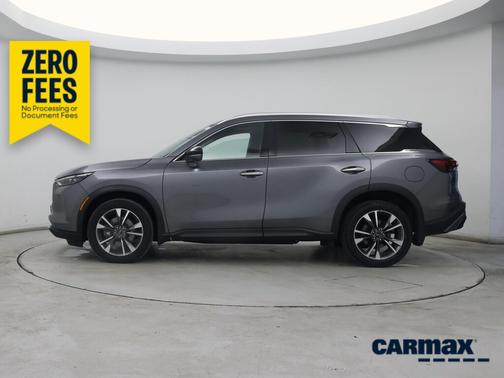 Gray 2023 INFINITI QX60 Luxe