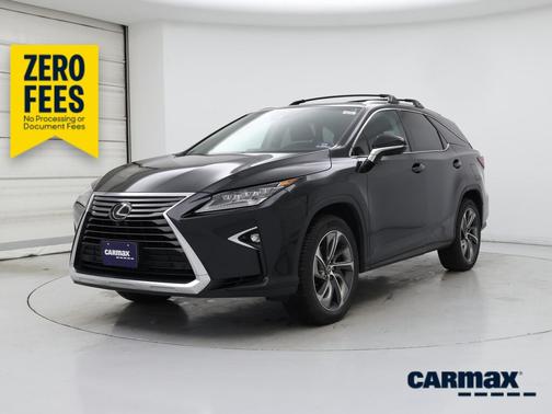 Black 2019 Lexus RX 350 L Luxury