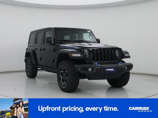 Black 2023 Jeep Wrangler 4xe Unlimited Rubicon