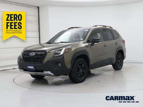 Green 2023 Subaru Forester Wilderness