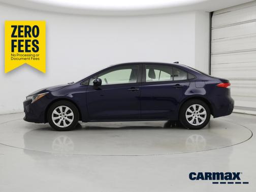 Blue 2021 Toyota Corolla LE