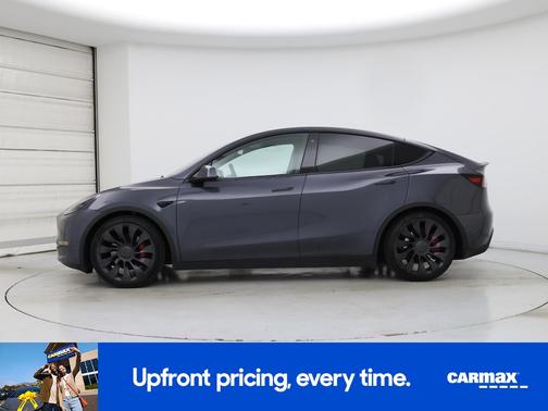 Gray 2023 Tesla Model Y Performance