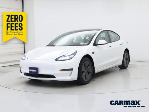 White 2023 Tesla Model 3