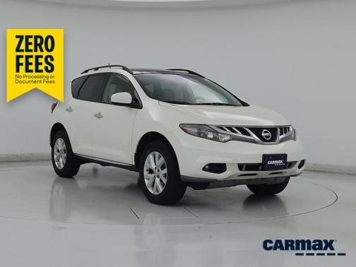 White 2014 Nissan Murano SL