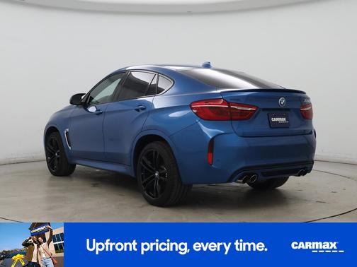 Blue 2017 BMW X6 M