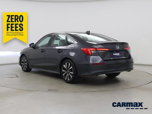 Gray 2024 Honda Civic EX