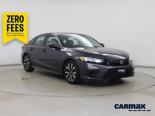 Gray 2024 Honda Civic EX