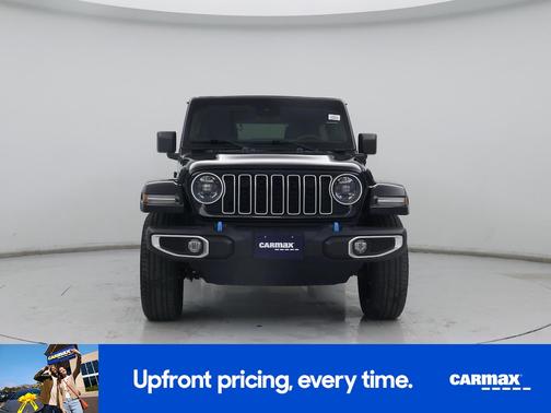 Black 2024 Jeep Wrangler 4xe Sahara