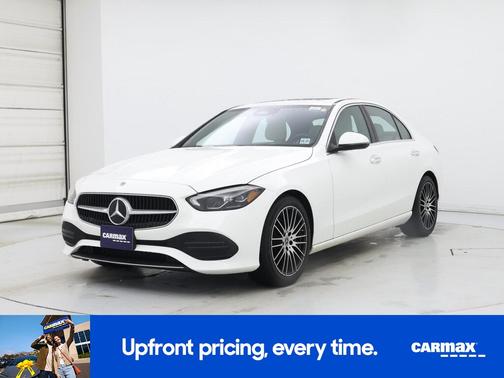 White 2022 Mercedes-Benz C-Class