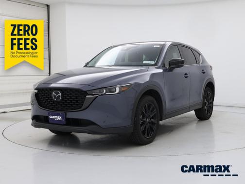 Blue 2023 Mazda CX-5 Carbon Edition