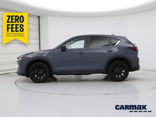 Blue 2023 Mazda CX-5 Carbon Edition