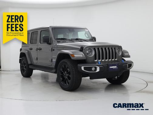 Gray 2022 Jeep Wrangler Unlimited 4xe Unlimited Sahara