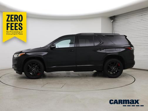 Black 2021 Chevrolet Traverse Premier