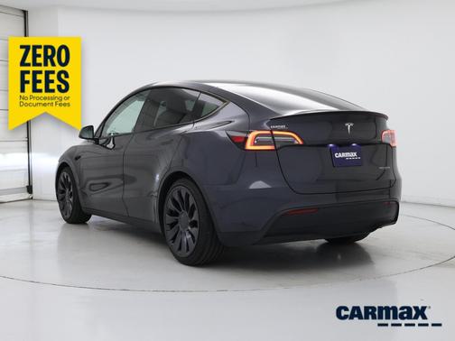Gray 2024 Tesla Model Y Performance