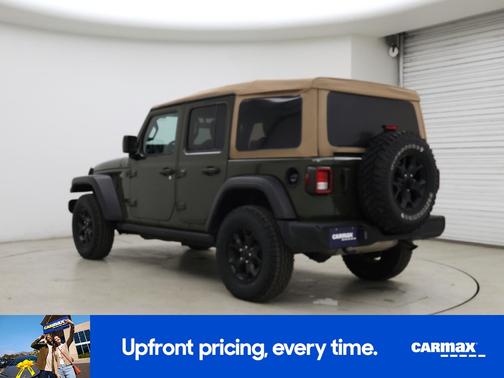 Green 2022 Jeep Wrangler Unlimited Willys