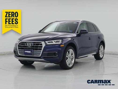 Blue 2018 Audi Q5 Prestige