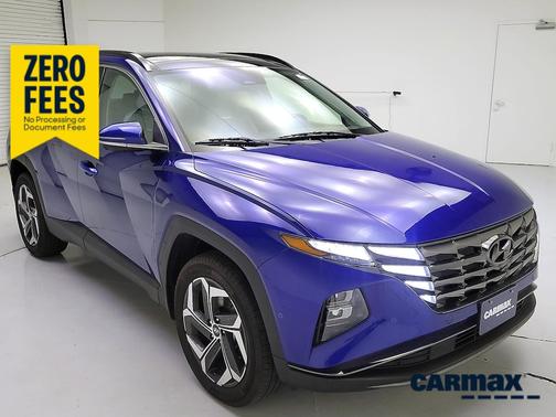 Blue 2023 Hyundai TUCSON Limited