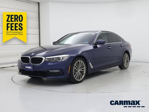 Blue 2018 BMW 530e xDrive iPerformance