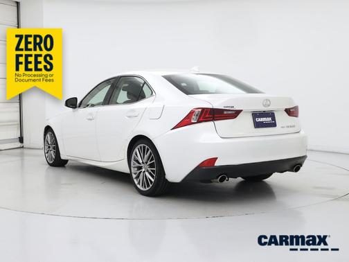 White 2016 Lexus IS 300