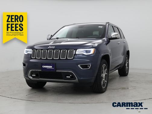 Blue 2019 Jeep Grand Cherokee Overland
