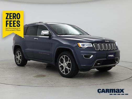 Blue 2019 Jeep Grand Cherokee Overland