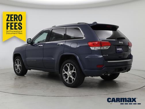 Blue 2019 Jeep Grand Cherokee Overland
