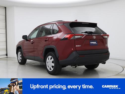 Red 2020 Toyota RAV4 LE