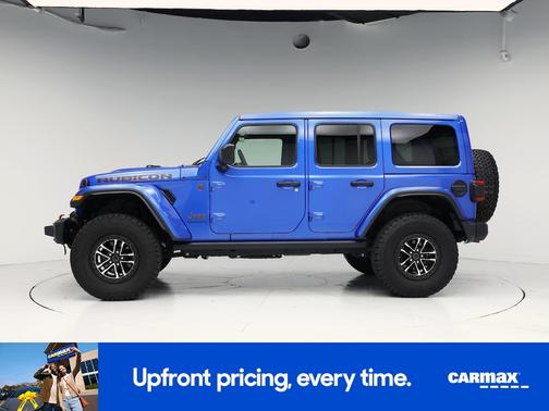 Blue 2024 Jeep Wrangler Rubicon X