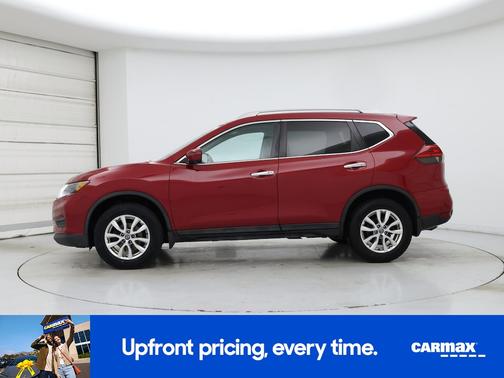 Red 2017 Nissan Rogue SV