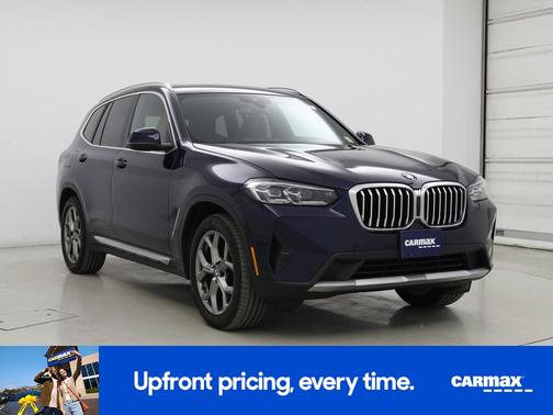 Blue 2022 BMW X3 XDrive30i