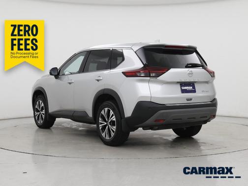 Silver 2021 Nissan Rogue SV