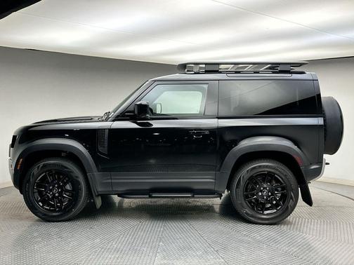 Santorini Black 2025 Land Rover Defender P300 S