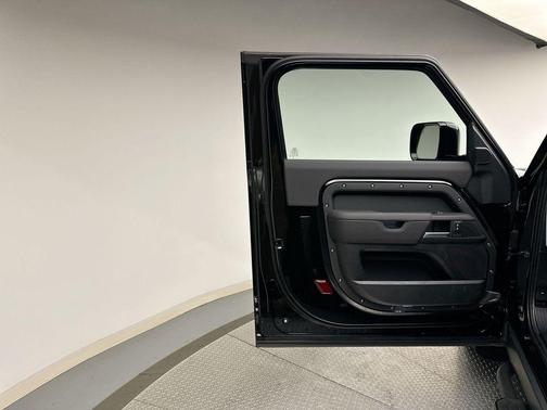 Santorini Black 2025 Land Rover Defender P300 S