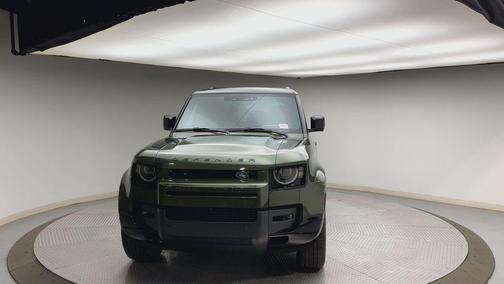 Green Metallic 2026 Land Rover Defender P400 X-Dynamic SE