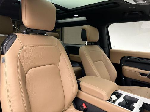 Santorini Black 2025 Land Rover Defender P300 S