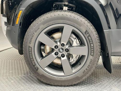 Santorini Black 2025 Land Rover Defender P300 S