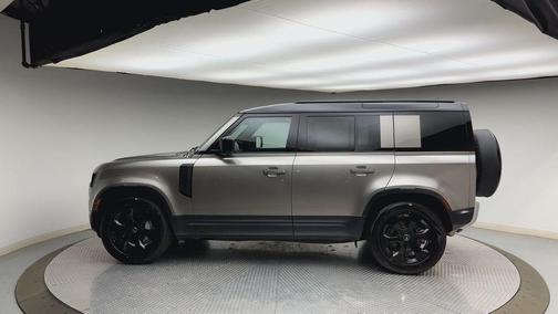 Silicon Silver 2025 Land Rover Defender P400 S