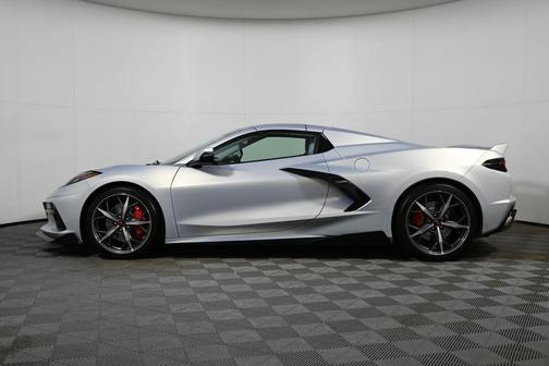 Silver 2021 Chevrolet Corvette Stingray w/3LT