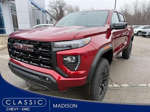 Volcanic Red Tintcoat 2026 GMC Canyon Elevation